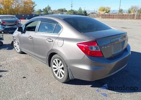 2012 Honda Civic Ex from USA, damaged, VIN 2HGFB2F84CH521074